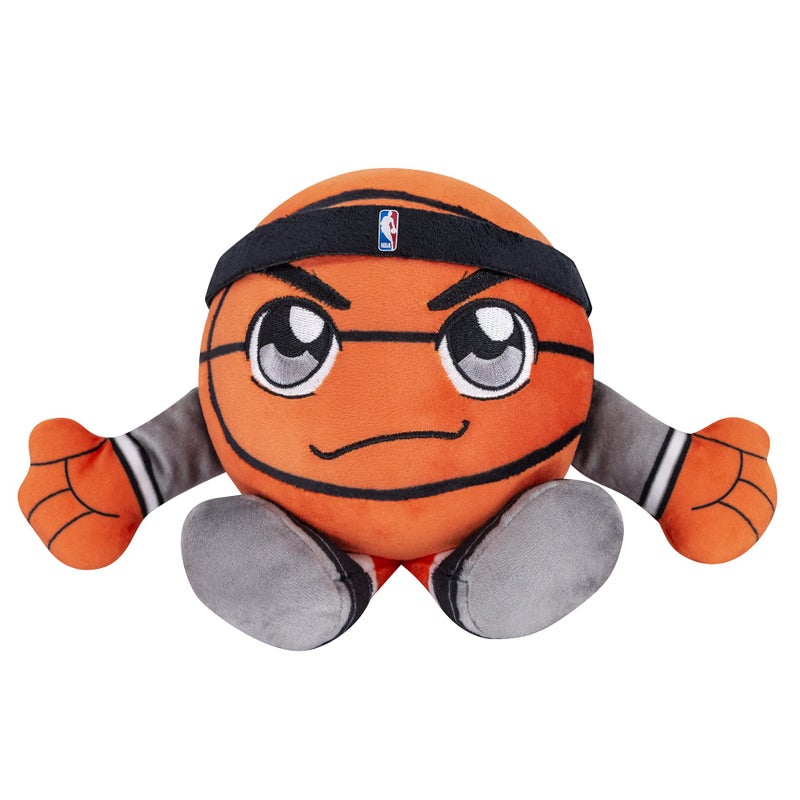 Bleacher Creatures Brooklyn Nets 8"" Kuricha Basketball Sitting Plush- Soft Chibi Inspired Plush - Image 3